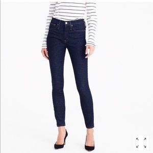 J.Crew Toothpick High Rise Skinny Jeans
